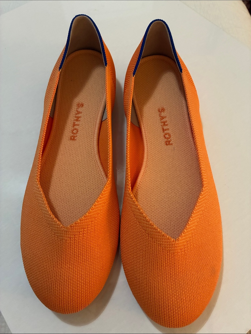 Rothy’s Tangerine Flats 🥿 (women)